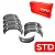 Bronzina de Mancal fixa Citroen C3 Aircross 1.4 1.5 8V TU4M com Trava Sem Flange Takao - Imagem 4