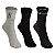 Kit 3 Pares Cano Médio Esportiva Juvenil - Tam 34 a 38 - Imagem 1