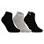 Kit com 3 Pares Cano Curto Esportiva - Tam  39 a 42 - Imagem 1