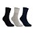 Kit 3 Pares Cano Longo Esportiva  - Tam 39 a 42 - Imagem 1