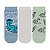 Kit 3 Pares Cano Curto Infantil - Imagem 1