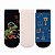 Kit 3 Pares Cano Curto Infantil - Imagem 1
