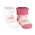 Kit 2 pares Soquete Soft Recém Nascido - Tam 13 a 16 - Imagem 1