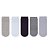 Kit 5 Pares Cano Curto Infantil - Imagem 1