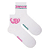 Kit 3 Pares Cano Médio Barbie Infantil e Adulto - Tam 23 a 39 - Imagem 1