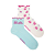 Kit 3 Pares Cano Médio Fru Fru Barbie Infantil e Adulto - Tam 23 a 39 - Imagem 1