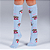 Meia 3/4 da Barbie Infantil - Imagem 1