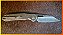 Canivete CJRB Pirita Wharncliffe AR-RPM9 – Cabo de Aço Inoxidável com Rolamentos Cerâmicos (19cm) - Imagem 3