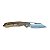 Canivete CJRB Pirita Wharncliffe AR-RPM9 – Cabo de Aço Inoxidável com Rolamentos Cerâmicos (19cm) - Imagem 3