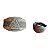Pulseira de Couro com Pirografia Artesanal Viking Storm - Imagem 1