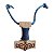 Colar de Corda com Pingente Martelo de Thor Viking Storm - Imagem 1