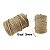 Fio de Sisal Natural 3mm rolo 500m – Artesanato e Decoração - Imagem 1