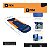 Saco de Dormir NTK Freedom -3,5°C Envelope Azul Laranja - Imagem 4