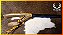 Pederneira Artesanal Rbudernik Couros Ferro-Cério 12mm com Cabo em Chifre 21cm - Imagem 2