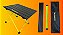 Mesa Camping Dobrável 46 x 68 cm Ultraleve Preto e Verde Limão - Hawapi - Imagem 2