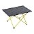 Mesa Camping Dobrável 46 x 68 cm Ultraleve Preto e Verde Limão - Hawapi - Imagem 1