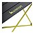 Mesa Camping Dobrável 46 x 68 cm Ultraleve Preto e Verde Limão - Hawapi - Imagem 2