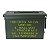 Caixa Tática TAG Ammo Box 50 Resistente Multiuso Verde Militar - Imagem 2