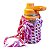 Bolsa Porta Garrafa Artesanal em Crochê Rosa com Alça Manu Crochê - Imagem 1