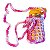 Bolsa Porta Garrafa Artesanal em Crochê Rosa com Alça Manu Crochê - Imagem 3