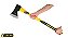 Machado Profissional Collins 3kg com Cabo de Fibra de Vidro 88cm - Imagem 2