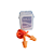 Protetor Auricular Silicone Confort Gem com Cordão CA25633 - Imagem 1