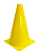 CONE ESPORTIVO - 20CM - MARCA PLASTCOR -  COD 700.00605 - Imagem 1