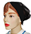 TOUCA TULE COR PRETA - MARCA LAMARE - REF 45PP - Imagem 1
