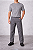 CALÇA UNIFORME – BRIM PESADO - COM ELASTICO E BOLSOS - CINZA - Imagem 1