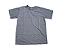 CAMISETA UNIFORME MANGA CURTA GOLA REDONDA - CINZA - Imagem 1