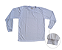 CAMISETA MANGA LONGA GOLA REDONDA - BRANCA - Imagem 1