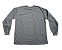 CAMISETA MANGA LONGA GOLA REDONDA - CINZA - Imagem 2