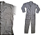 MACACÃO UNIFORME BRIM - MANGA LONGA - CINZA - Imagem 1
