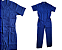 MACACÃO UNIFORME BRIM - MANGA CURTA - AZUL - Imagem 1