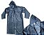 CAPA DE CHUVA CONFORT - PVC FORRADO ZIPER E VELCRO – PRETO - MARCA BRASCAMP - REF 4896 - Imagem 1