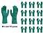 KIT 12 PARES - LUVA NITRILICA - REF SUPER NITRO GREEN - MARCA SUPER SAFETY - Imagem 1