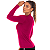 Camiseta Térmica Feminina Skin New Poker – Segunda Pele - Cor Rosa - Imagem 2