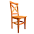 Cadeira Rústica Capitólio em Madeira Maciça de Demolição - Imagem 1