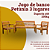 Jogo de Banco Rústico Petúnia 3 Lugares em Madeira Maciça de Demolição - Imagem 2