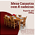 Conjunto de Jantar Rústico Mesa Canastra com 6 cadeiras em Madeira Maciça de Demolição - Imagem 2