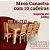 Conjunto de Jantar Rústico Mesa Canastra com 10 Cadeiras em Madeira Maciça de Demolição - Imagem 2