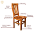 Kit com 10 Cadeiras Rústicas Mineira em Madeira Maciça de Demolição - Imagem 3