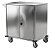 Carro para Transporte de Material / Roupa Limpa INOX Fechado c/ Portas - Imagem 1