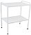 Mesa Auxiliar em Pintura Epóxi 90x50x80cm com Ponteira - Imagem 1