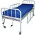 Cama Hospitalar + Colchão 2 Mov. Até 5 Posições e Rodinhas p/ 160kg - Leito de 2,00x0,90 - Imagem 4