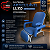 Poltrona Articulável Luxo c/ Braçadeiras - Imagem 1