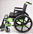 Cadeira de Rodas OS1 - Preta - 150kg - Imagem 2