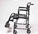 Cadeira de Banho com Rodas Grandes Traseiras B20A - 160kg - Imagem 3