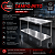 Mesa de Inox Tampo Reto para Instrumental 115 x 50 x 1,10 com Rodízio - Imagem 1