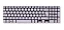 Teclado Notebook Samsung Np350xaa Np350xbe Branco Br Abnt2 - Imagem 1